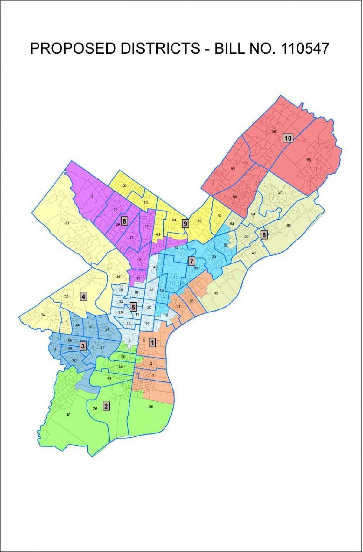 Grad Filadelfija karti
